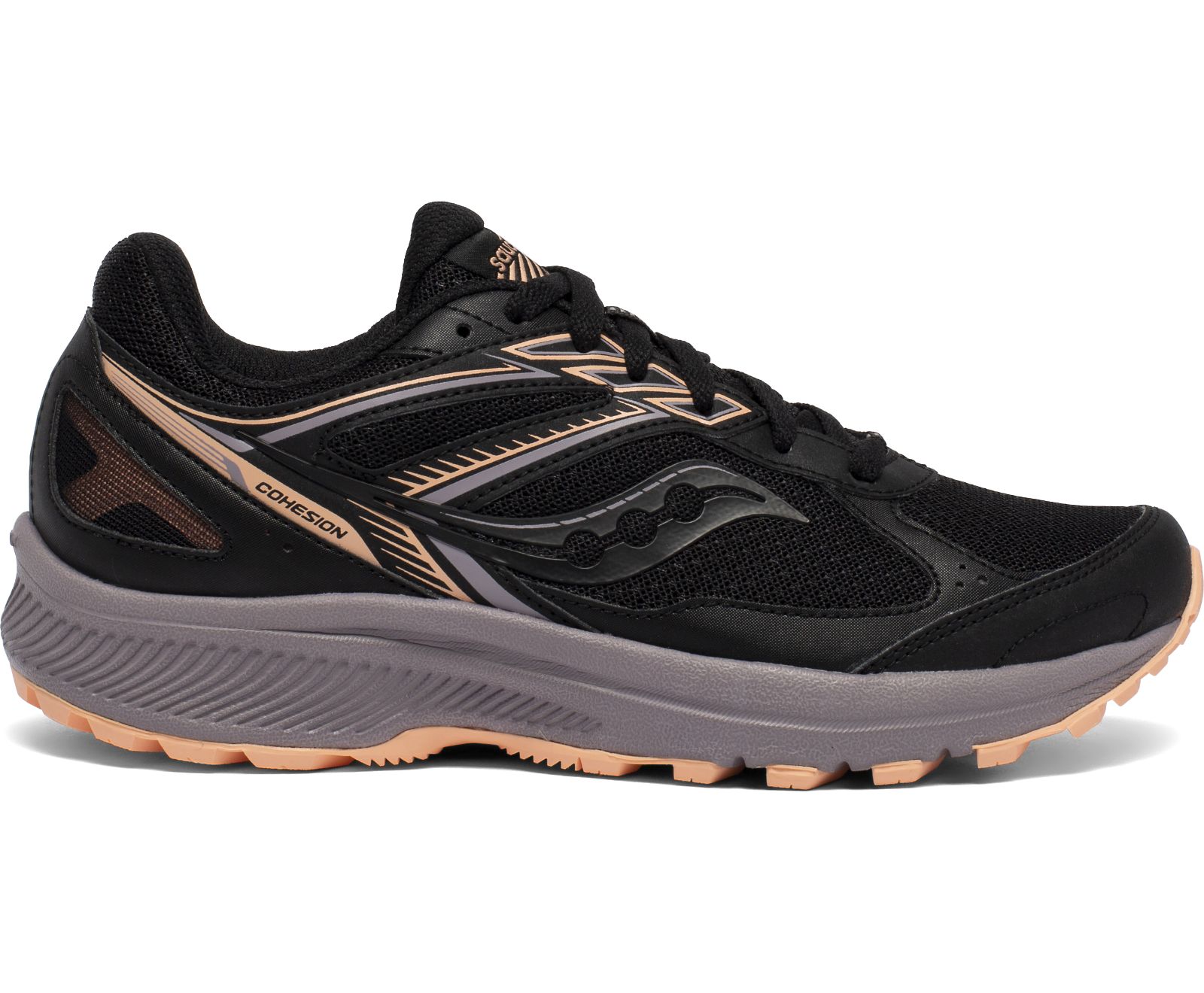 Tenis Para Trail Running Saucony Cohesion Tr14 Mujer Negros Naranjas | México 217OKIR